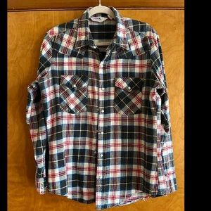 VINTAGE DAKOTA FIVE BROTHERS FLANNEL